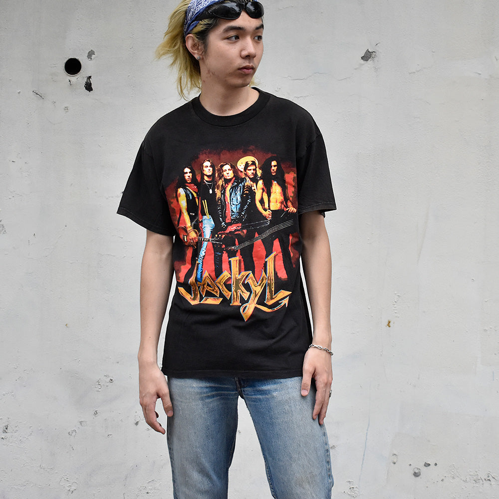 90's JACKYL “ROCK ME ROLL ME ME OFF ALWAYS ON TOUR“ ロック Tシャツ 250715H