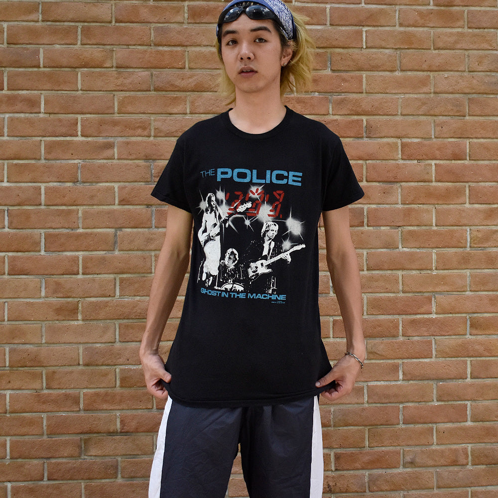 80's The Police “Ghost in the Machine” Tour Tシャツ 250710H