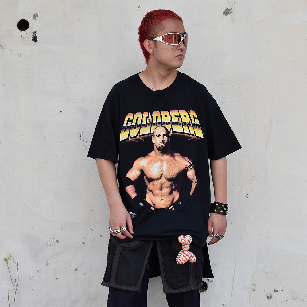 90's WCW “Bill Goldberg” プロレス Tシャツ 250823H