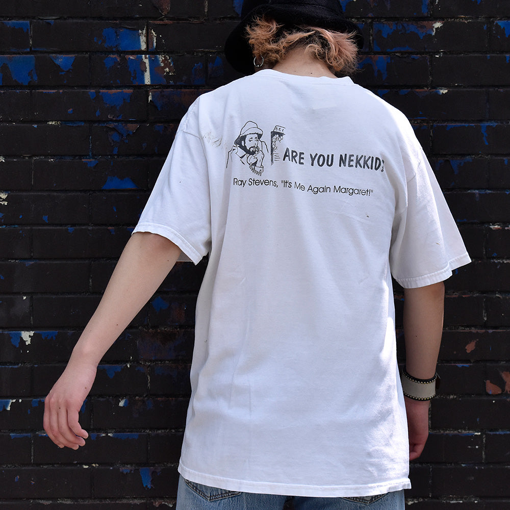 Y2K Ray Stevens “It's Me Again, Margaret“ Tシャツ 240426