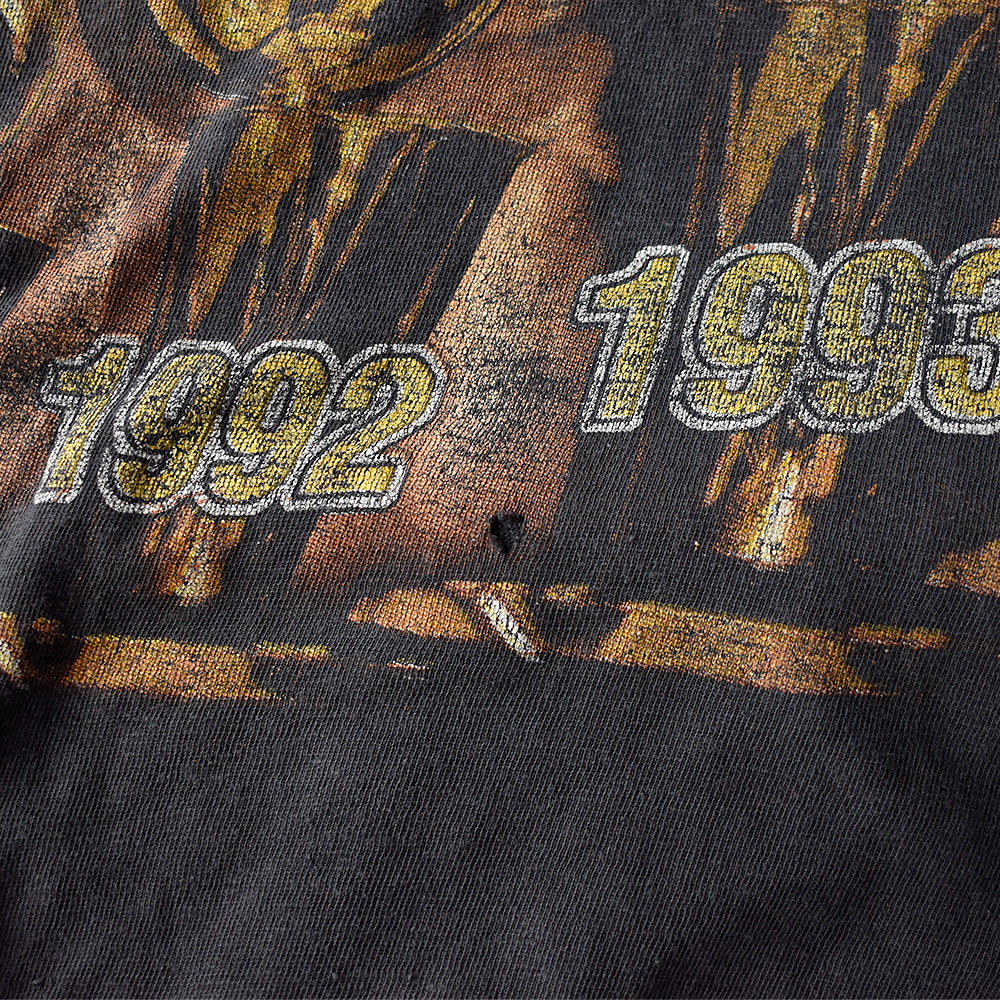 90's Chicago Bulls “1996 NBA World Champions" ラップTデザイン! Tシャツ 240503H