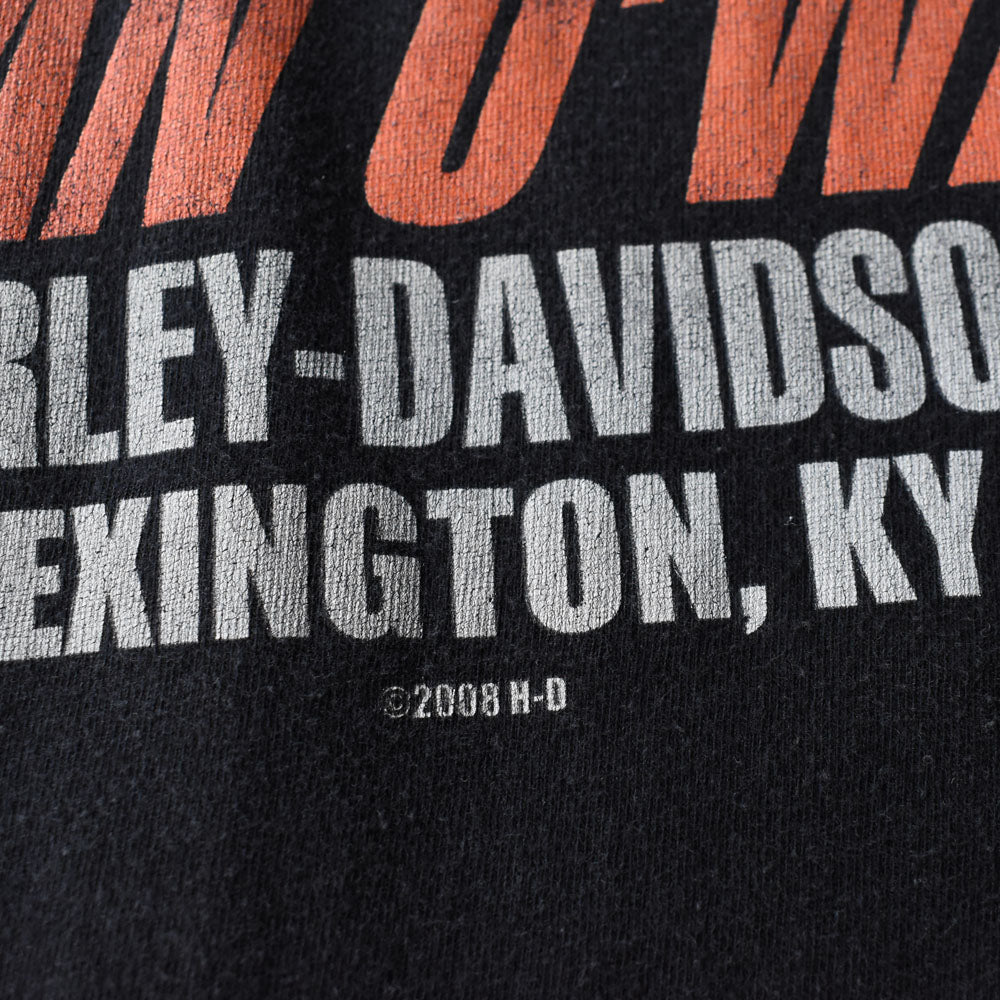 Y2K Harley-Davidson 両面プリント Tシャツ USA製 250515