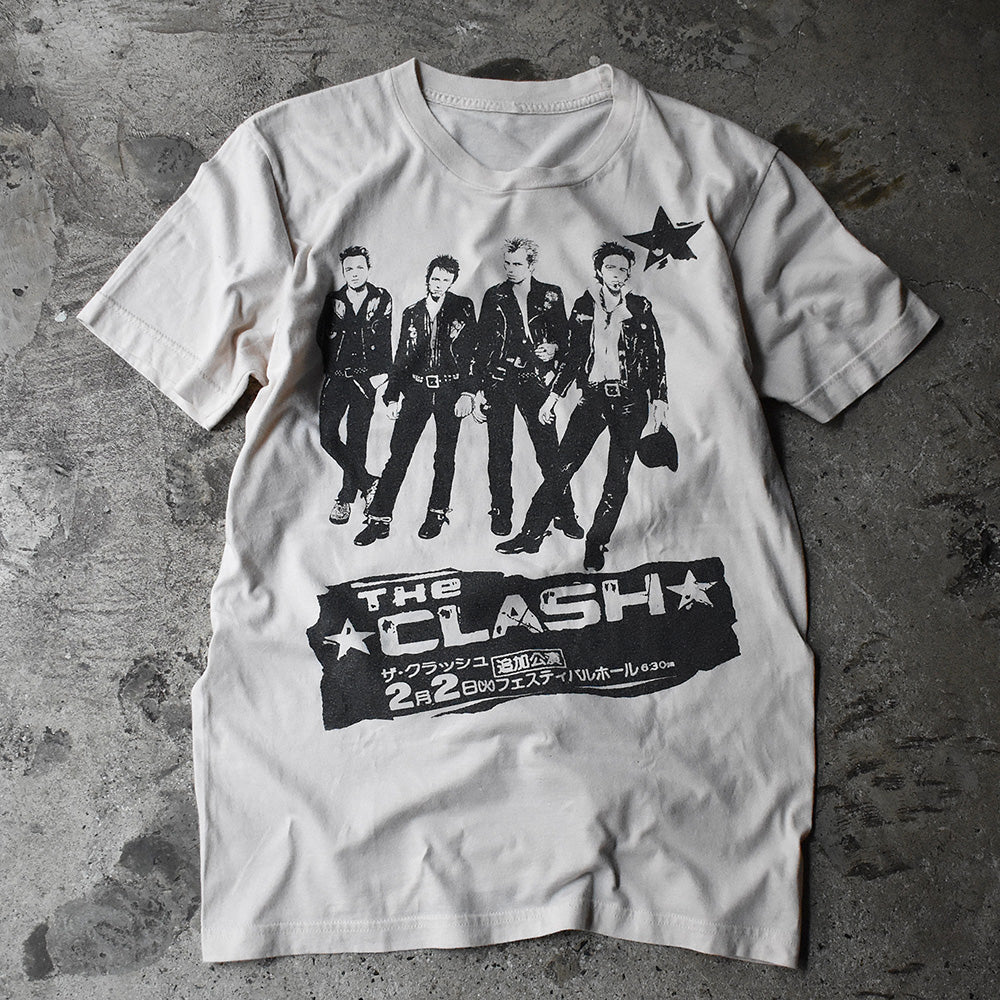80's The Clash/ザ・クラッシュ "フェスティバルホール" Japan Tour Tee 230610H