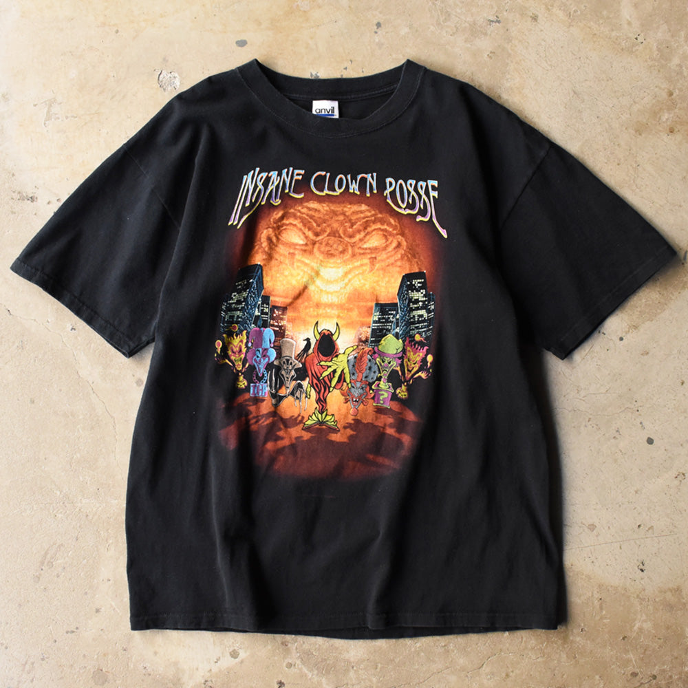 【00s】Insane Clown Posse グラフィックロゴ ラップTシャツ 00s】Insane Clown Posse グラフィックロゴ ラップTシャツ