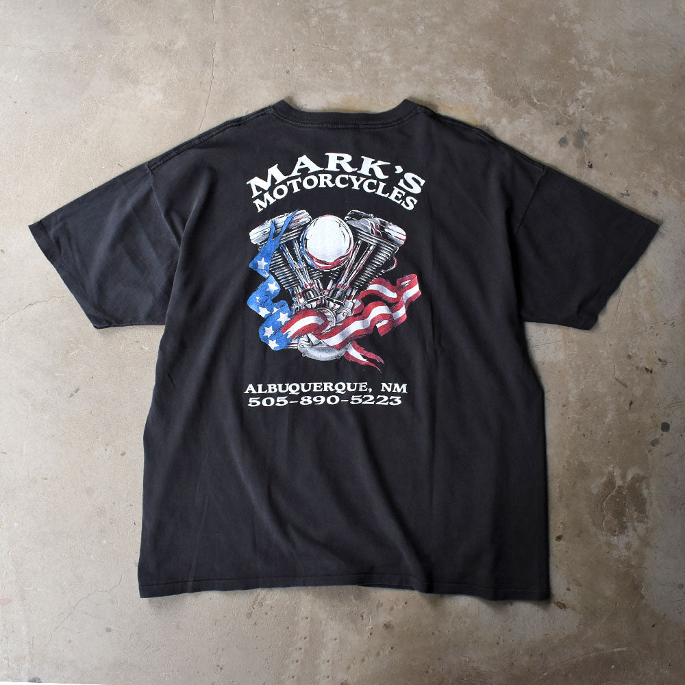 90’s CMJ ”BAD ASS BOYS” バイク Tシャツ USA製 250411H