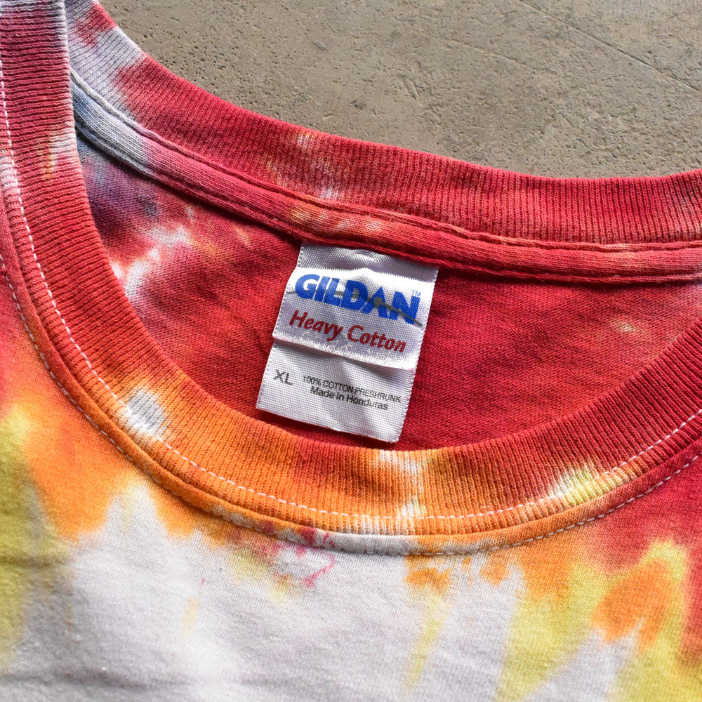 FURTHUR “FALL TOUR 2011” サンダースカル タイダイTシャツ 240730