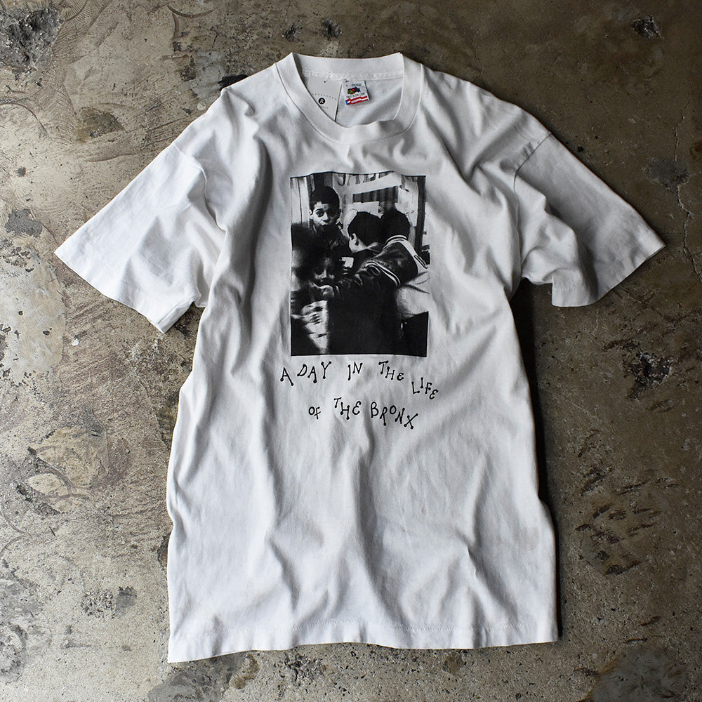 90's “A DAY IN THE LIFE of THE BRONX” フォトTシャツ USA製 230930H