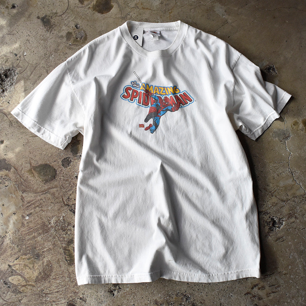 Y2K MARVEL “Spider-Man” Tシャツ 240327H