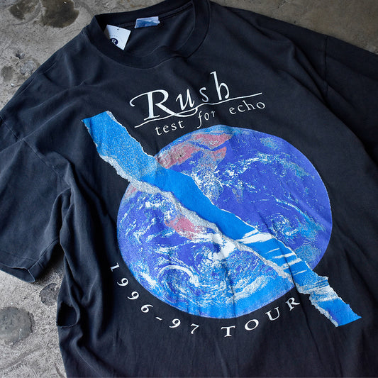 90's Rush “Test For Echo” 1996-97 Tour Tシャツ 240505H