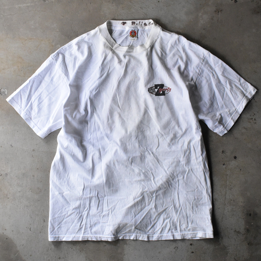 90's Looney Tunes ”TAZ SPORTS” 両面プリント キャラ Tシャツ 240525