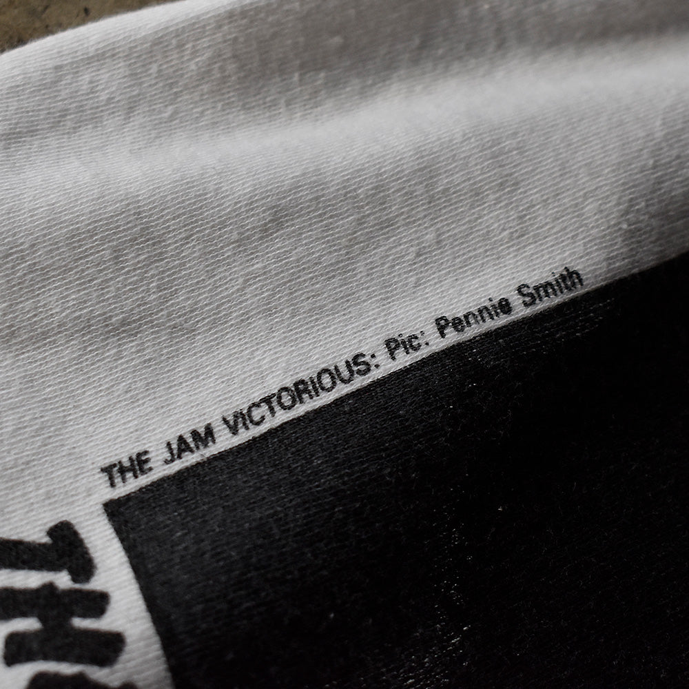 80's THE JAM “THE JAM-No.1 in your hearts” NME掲載 photo by Pennie Smith ロック Tシャツ Euro製 231013HY33