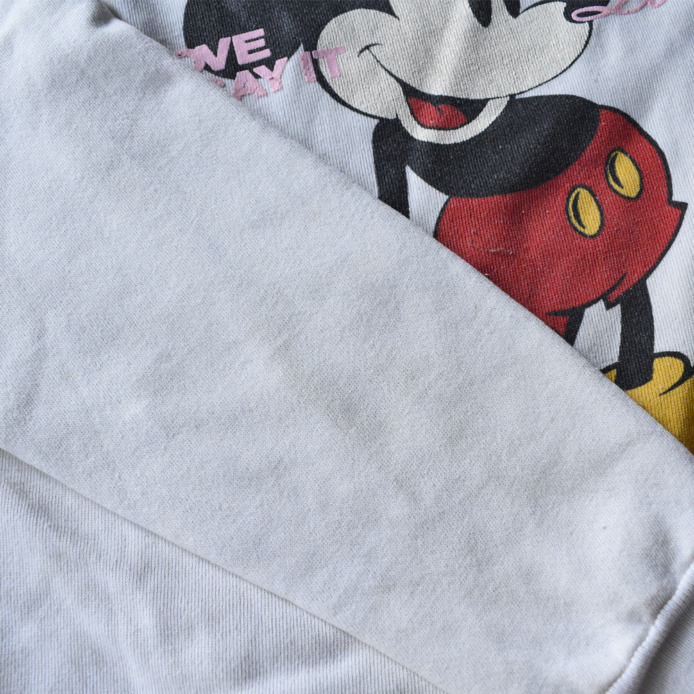 80’s Disney ミッキーマウス スウェット USA製 250905H
