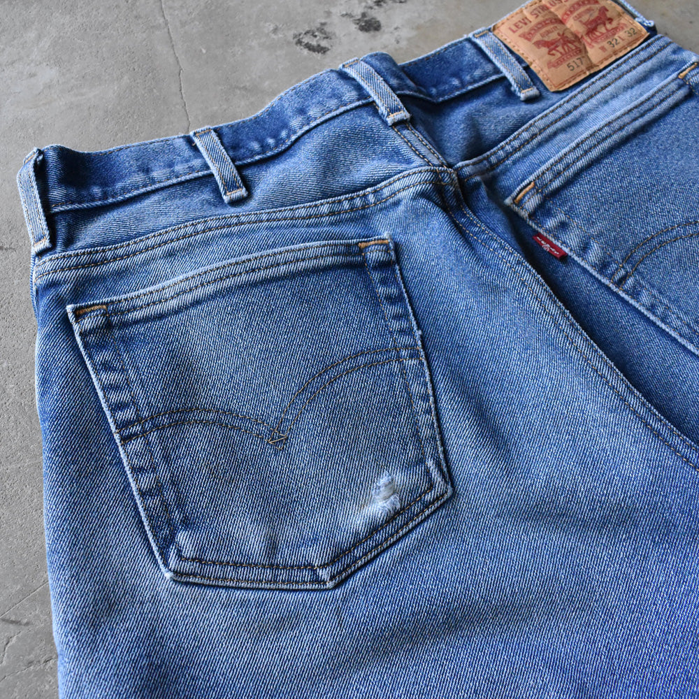 Levi's 517 ストレッチ ブーツカットデニムパンツ 241207H