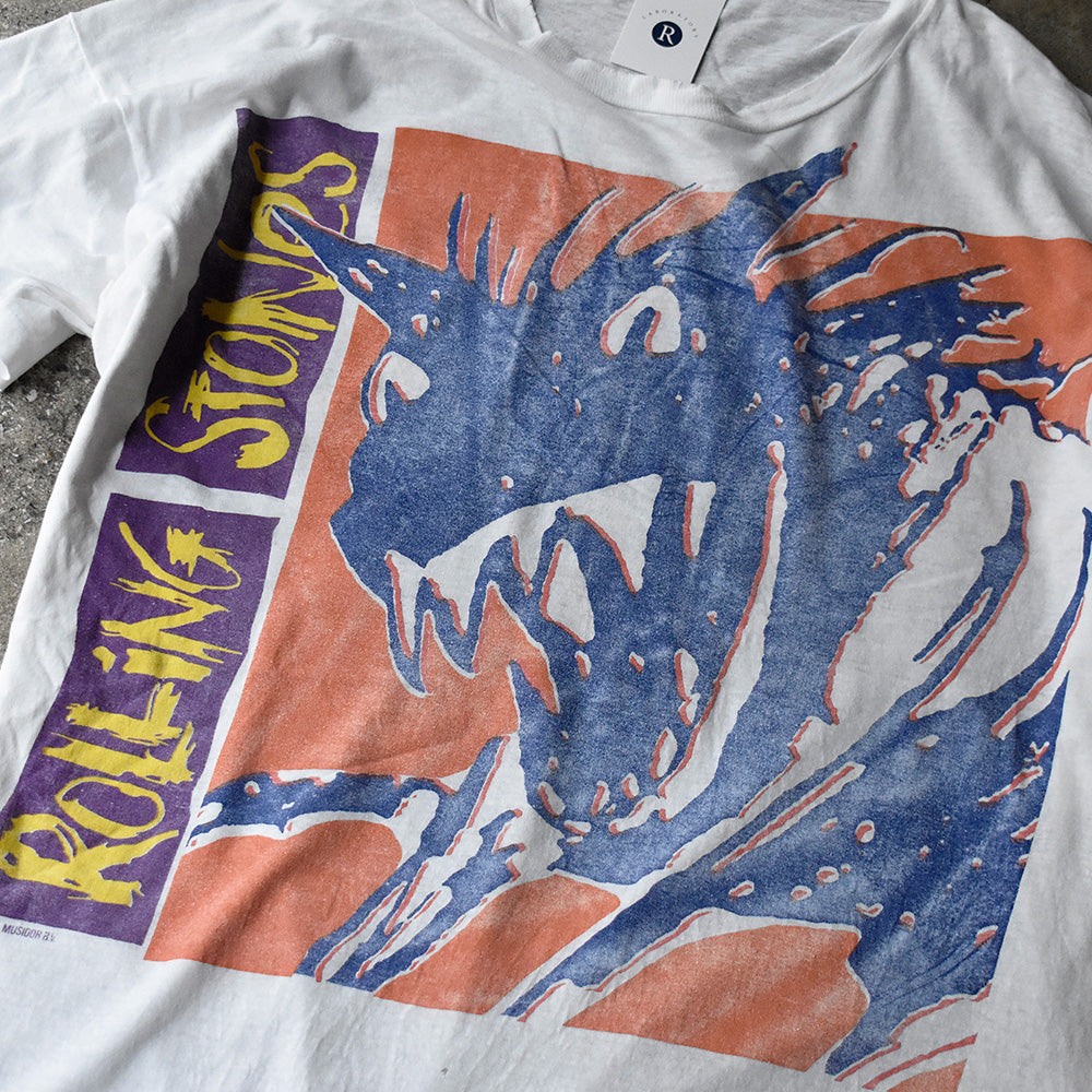 90's The Rolling Stones×Budweiser "URBAN JUNGLE" EUROPE 1990Tour ロック Tシャツ XXXL size! 250802H