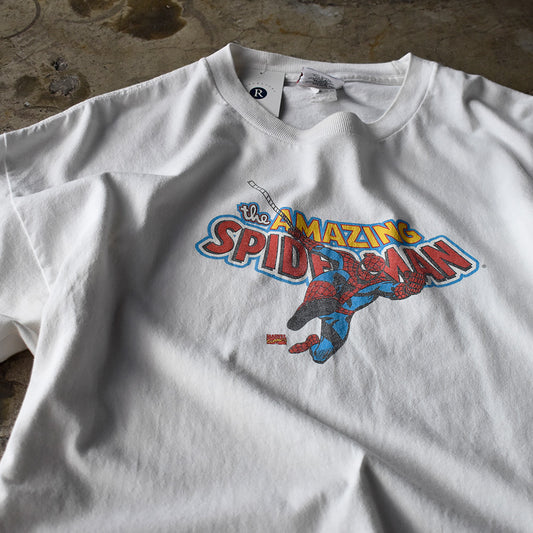 Y2K MARVEL “Spider-Man” Tシャツ 240327H