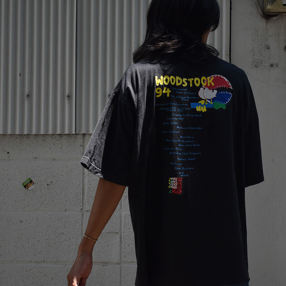 90's Woodstock/ウッドストック "Woodstock 94" PEPSIロゴ Tee 230718H