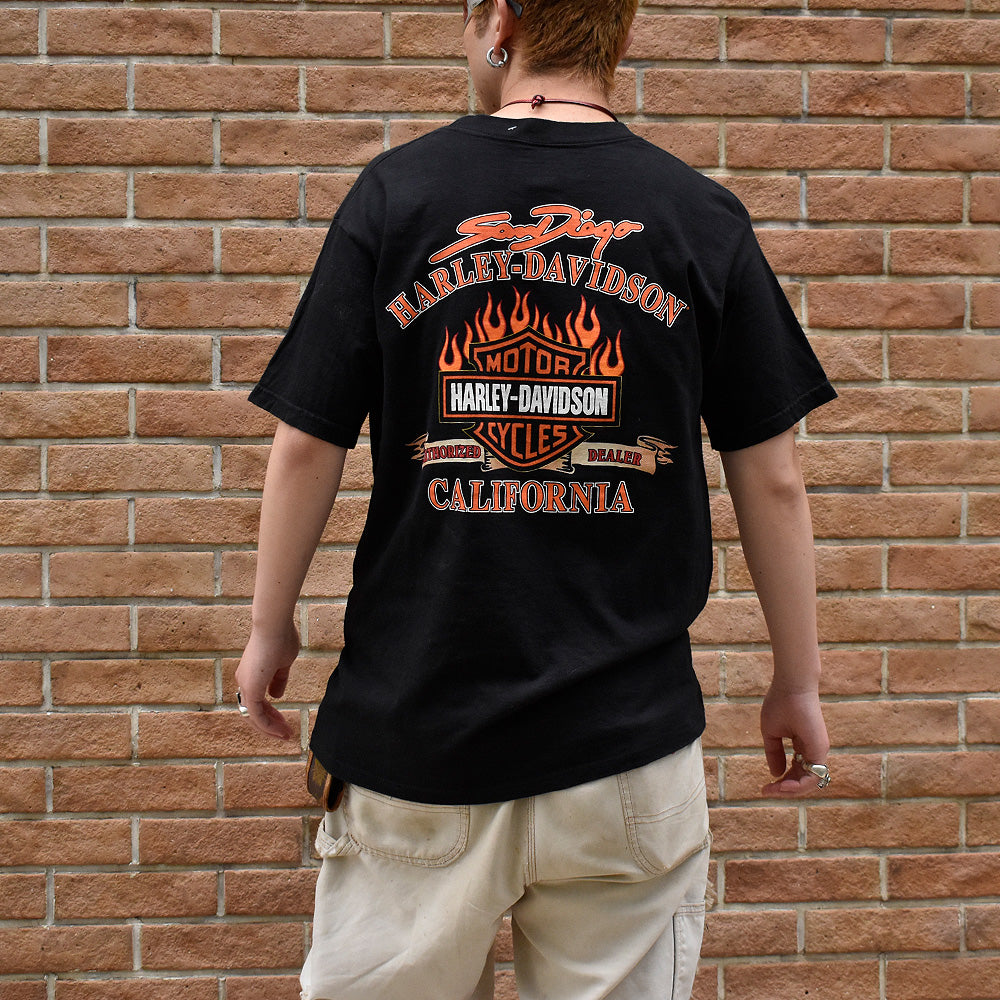 Y2K Harley-Davidson “Eagle” Tシャツ USA製 250428H