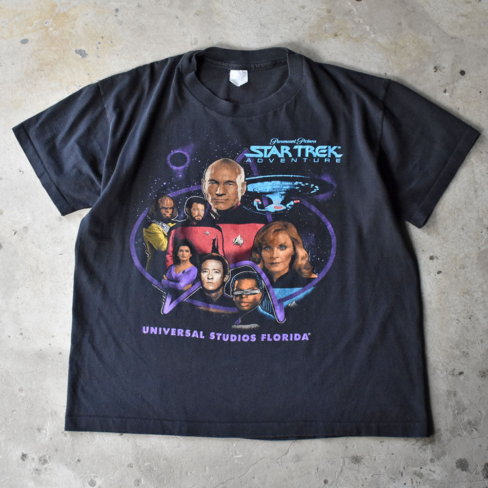 90's UNIVERSAL STUDIOS FLORIDA “STAR TREK ADVENTURE” Tシャツ 230821
