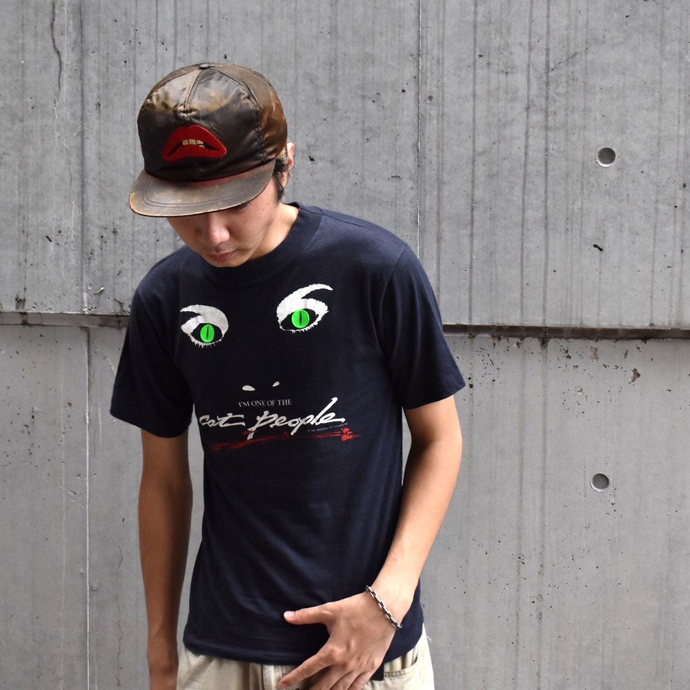 80’s "Cat People" ムービーTシャツ USA製 250916