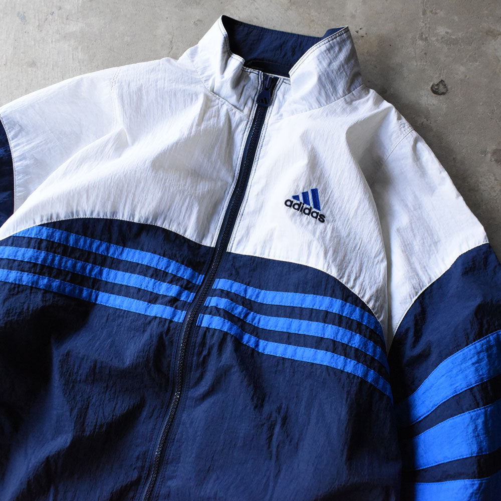 90’s adidas 裏地付き ナイロン トラックジャケット250325