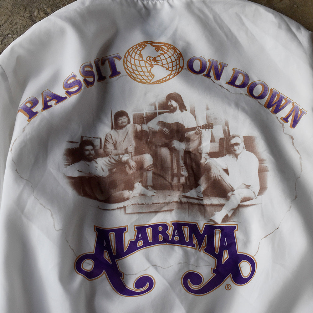 90's Alabama “Pass It On Down” サテンジャケット USA製 250817H
