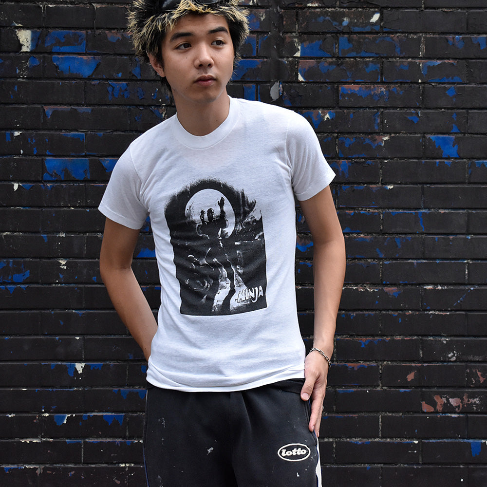 80's “NINJA“ Tシャツ USA製 250814H