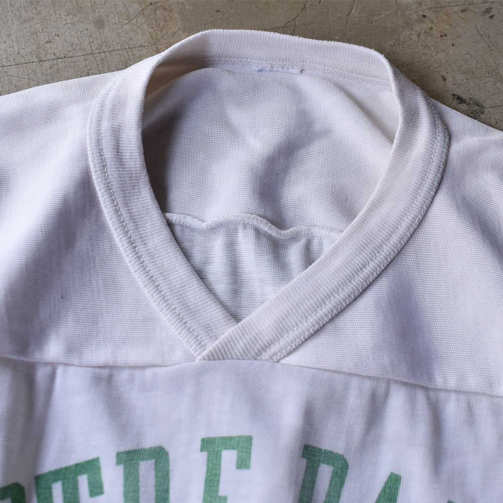 80’s Champion “NOTLE DAME FIGHTING IRISH” カレッジ フットボール Tシャツ USA製 240430H