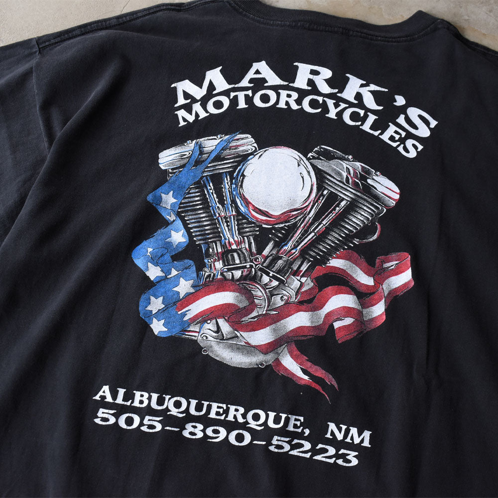90’s CMJ ”BAD ASS BOYS” バイク Tシャツ USA製 250411H