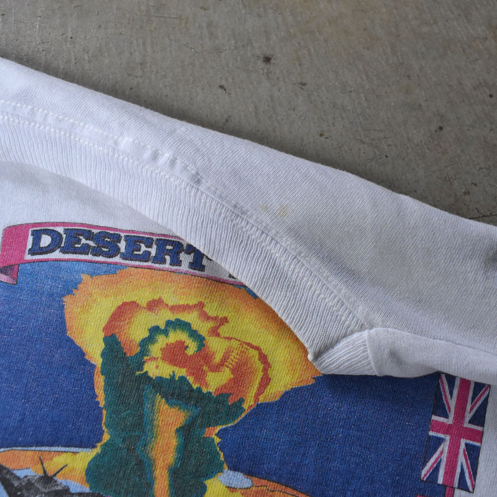 90’s Fruit of the Loom “desert storm” Tシャツ USA製 250517