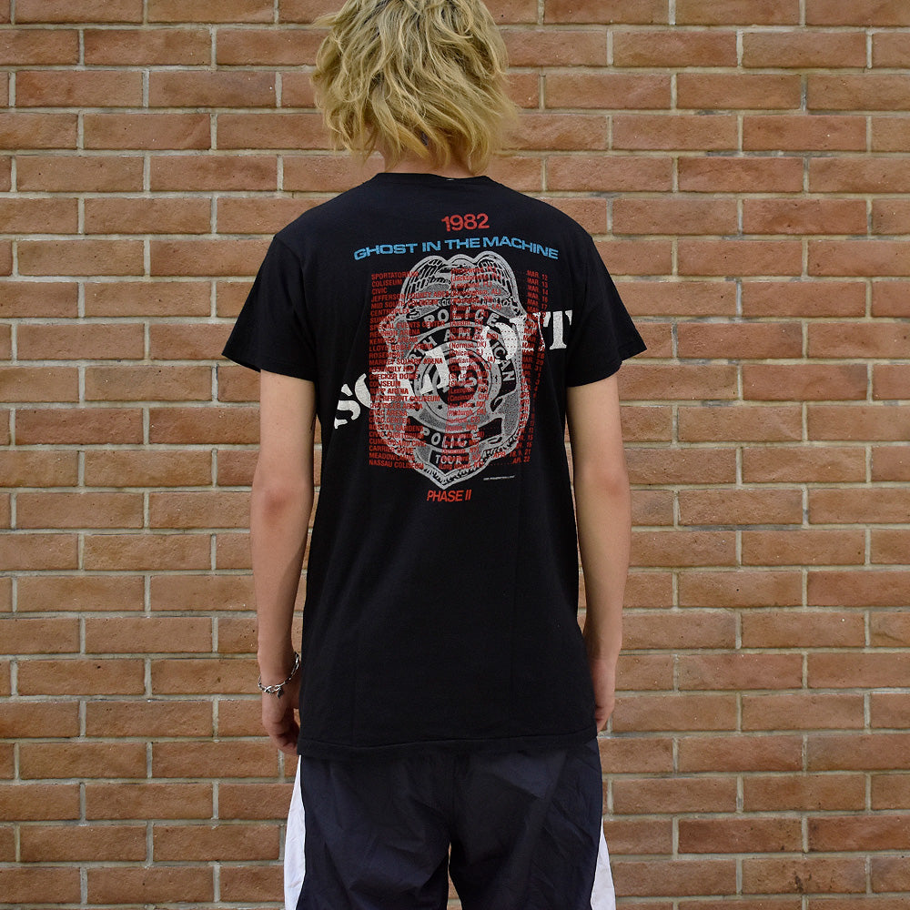 80's The Police “Ghost in the Machine” Tour Tシャツ 250710H
