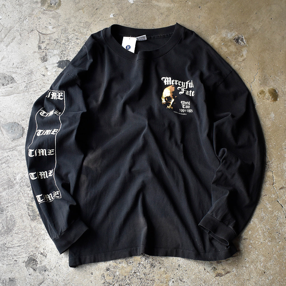 RULETHEFATE BACK PHOTO PIGMENT LONG SLEEVE Tシャツ - RULE