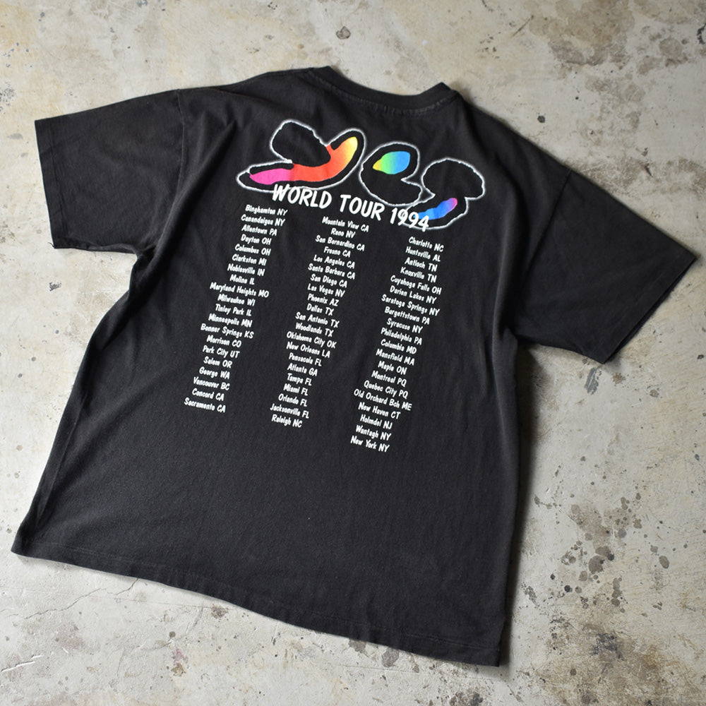 90's Yes “WORLD TOUR 1994” Peter Max アート ロック Tシャツ USA製 231002H