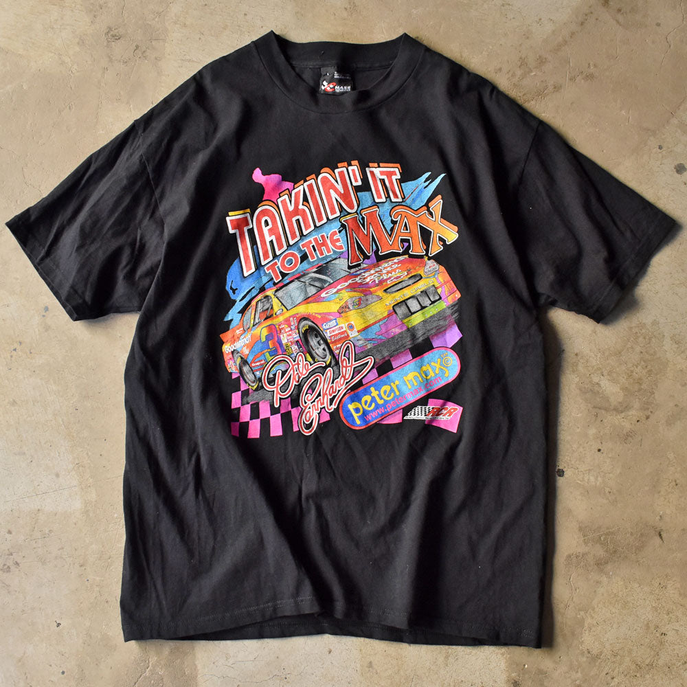 Y2K chase authentics NASCAR “TALKIN'IT TO THE MAX #3 Dale Earnhurt” レーシング Tシャツ 240504