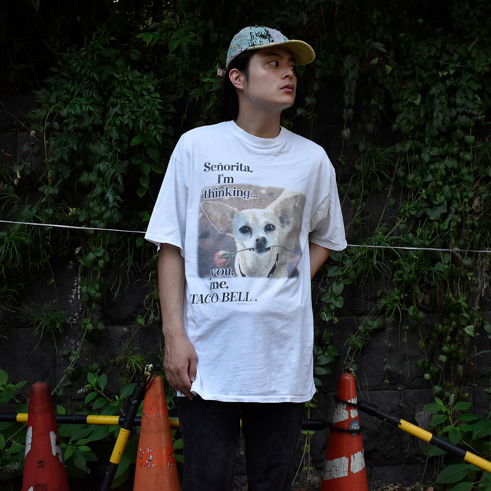 90s Taco Bell “タコベル・チワワ“ 企業 Tシャツ USA製 250821H