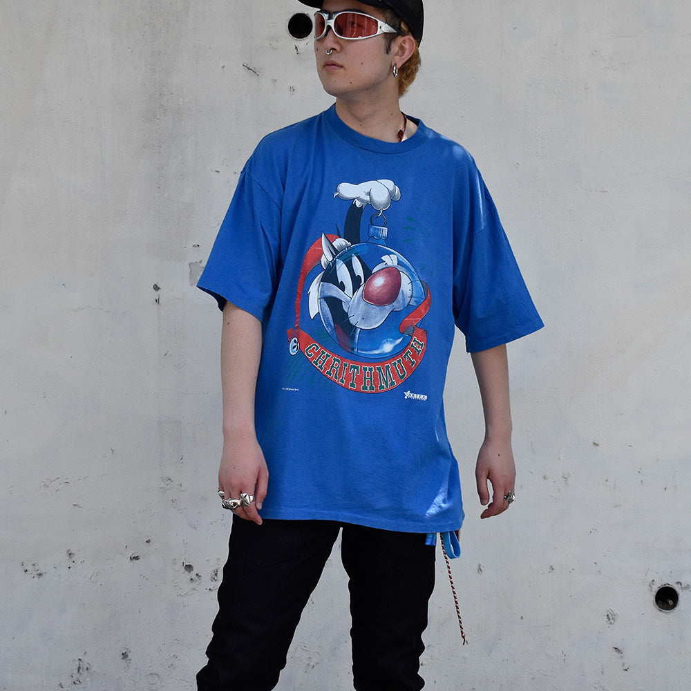 90's Looney Tunes “Sylvester Cat” Tシャツ USA製 250619H