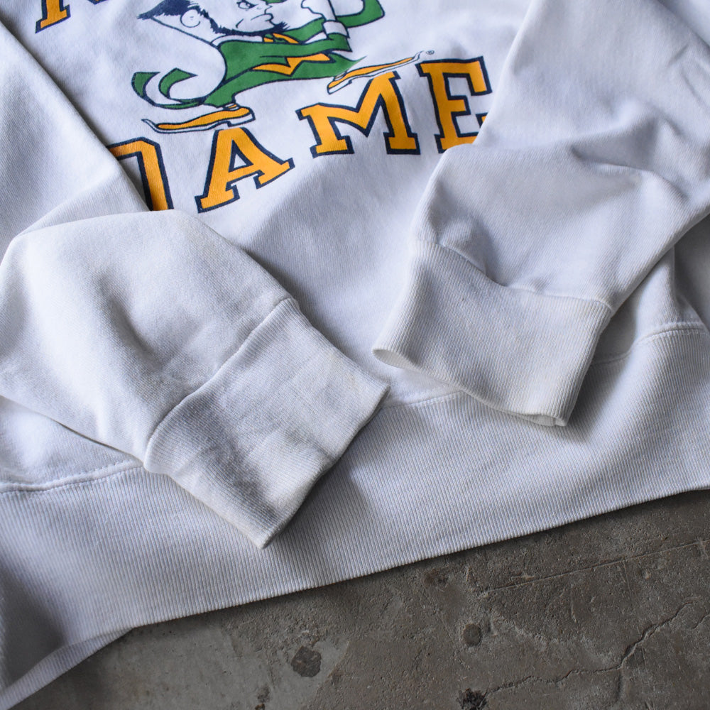 80’s Champion "NOTRE DAME" スウェット USA製 250502
