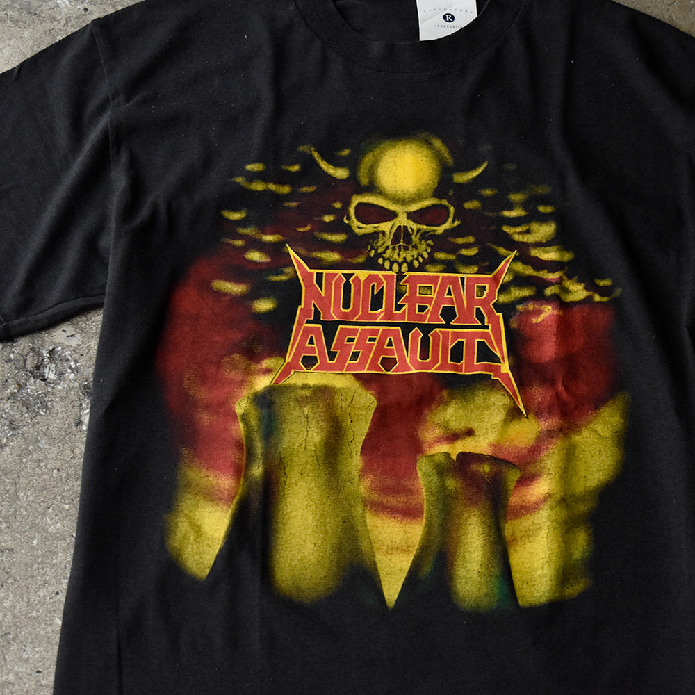 80's Nuclear Assault “Survive” Tour ロック Tシャツ 250706H