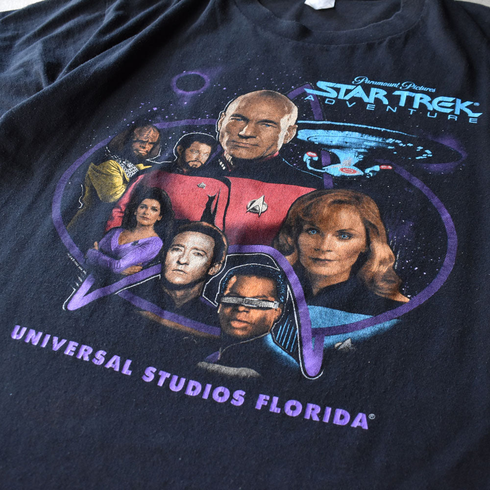 90's　UNIVERSAL STUDIOS FLORIDA “STAR TREK ADVENTURE” Tシャツ　230821