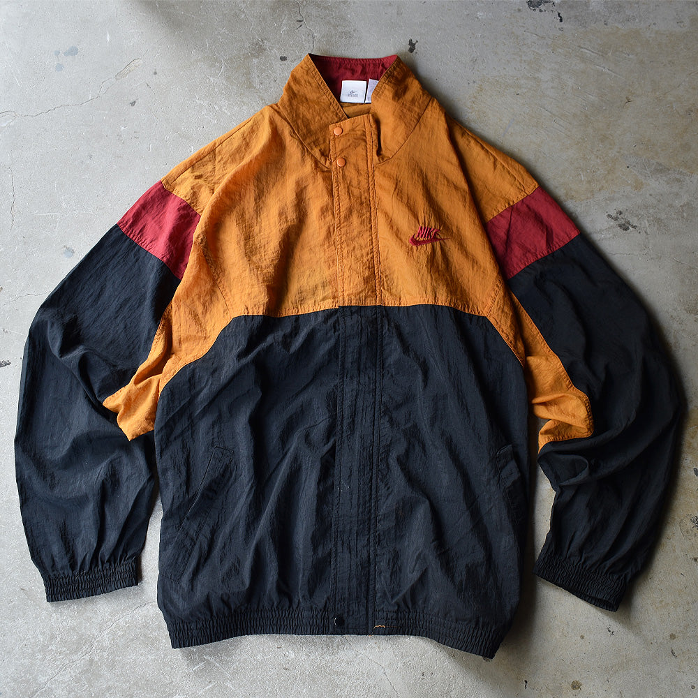 80's NIKE/ナイキ ロゴ刺繍 ナイロンジャケット 231026