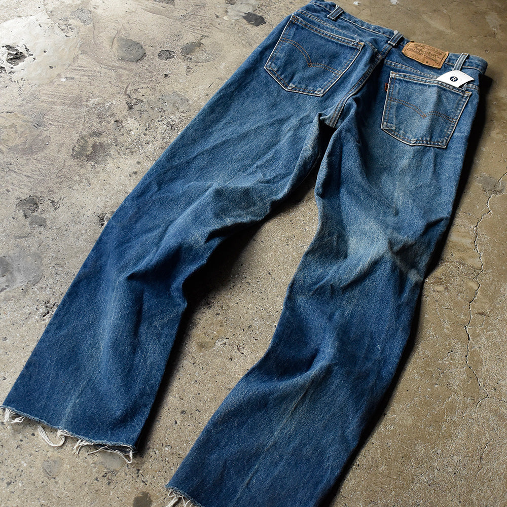 80's Levi's 509-0217 オレンジタブ テーパード スリムフィット デニムパンツ USA製 250204H