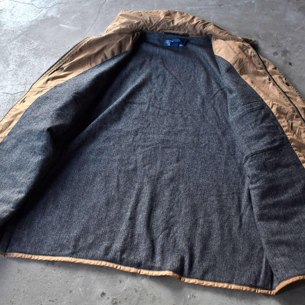 Y2K Polo Ralph Lauren ウールライナー キルティングジャケット 240101