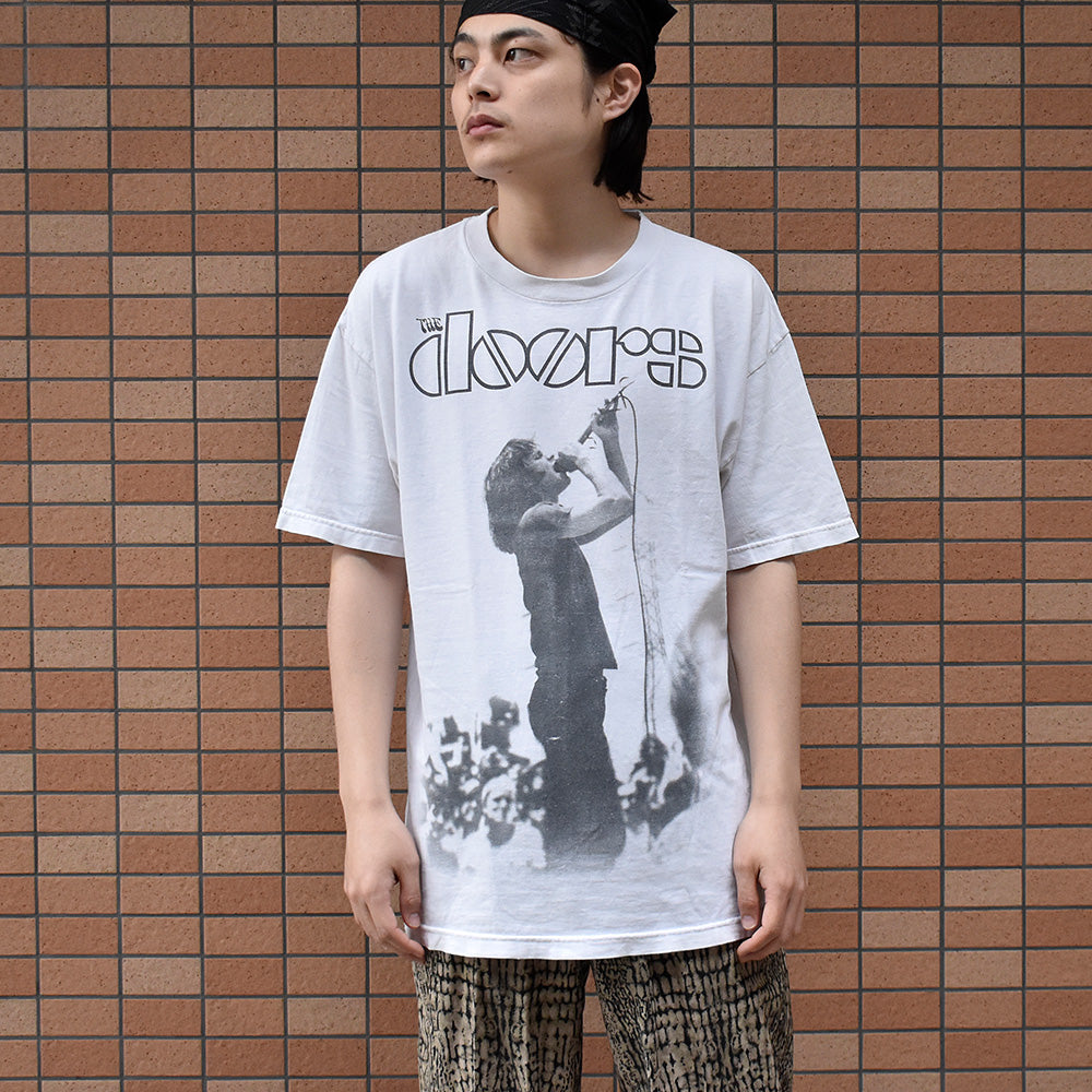 Y2K The Doors “Jim Morrison” フォト ロック Tシャツ 240424H