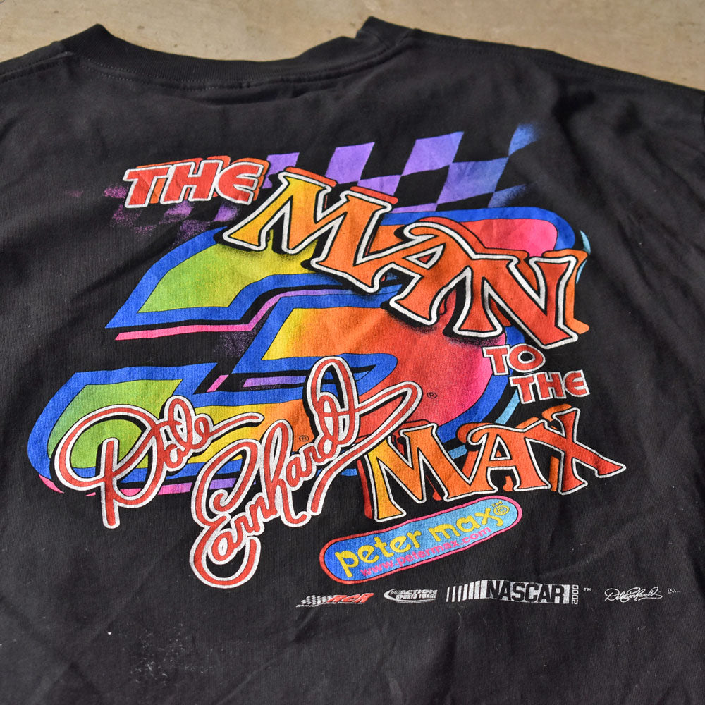Y2K chase authentics NASCAR “TALKIN'IT TO THE MAX #3 Dale Earnhurt” レーシング Tシャツ 240504