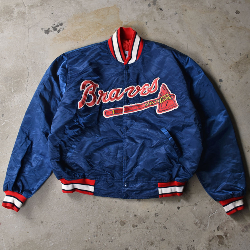 90's STARTER "Atrlanta Braves" ナイロンスタジャン 231127