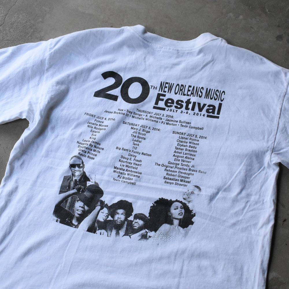 “New Orleans Music Festival 2014”ミュージックフェスティバル Tシャツ 240821