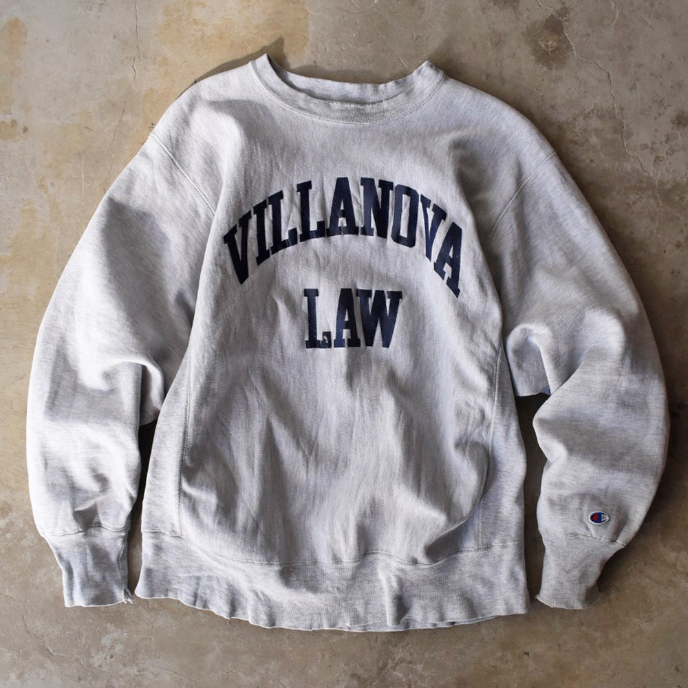 80’s Champion “VILLANOVA LAW” リバースウィーブ スウェット USA製 251216H