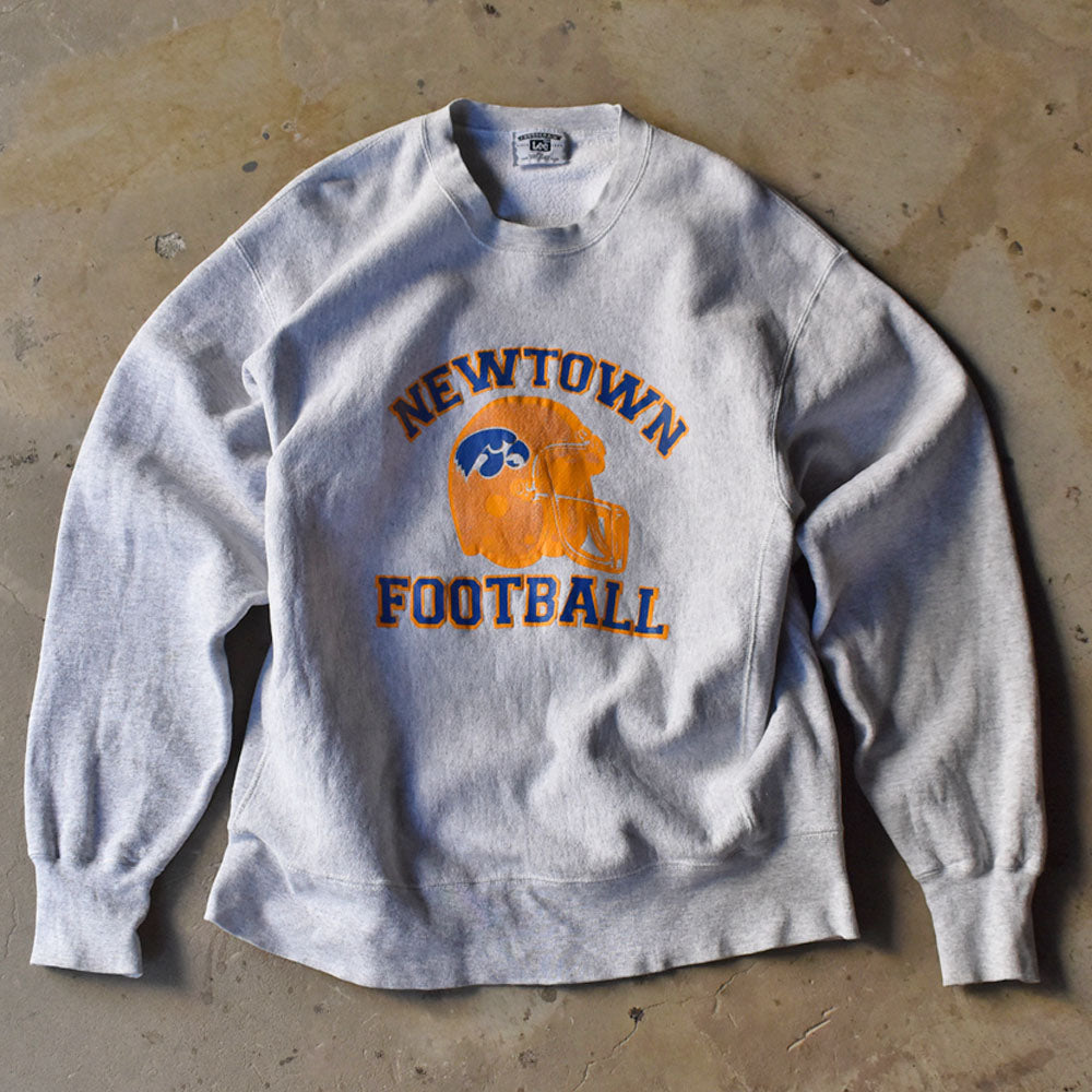 90's Lee “NEWTOEN FOOTBALL” リバースタイプ スウェット USA製 230720