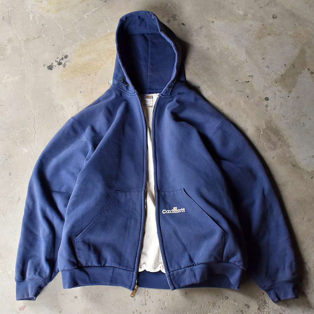 90’s Carhartt 裏サーマル フルジップパーカー 230706H
