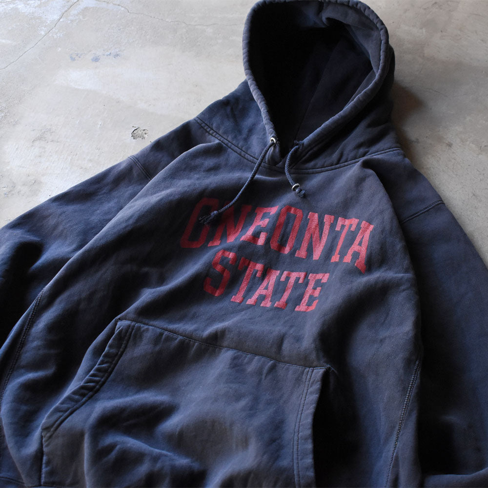 90’s MVsports “ONEONTA STATE” リバースタイプパーカー 250220