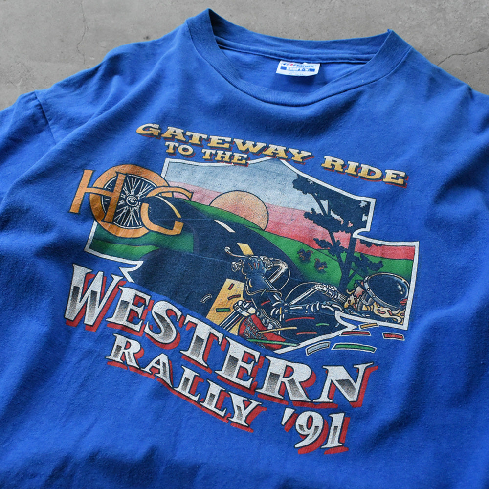 90’s Harley-Davidson “HG” 両面プリント Tシャツ USA製 250611